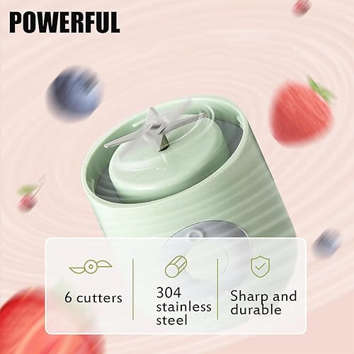 Miniatura 3 de Taza mezcladora portátil, exprimidor de frutas y verduras, licuadora portátil para jugo fresco, licuadora de jugo fresco, licuadora eléctrica,