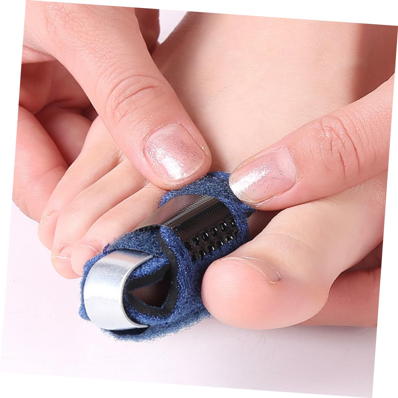 FRCOLOR 10pcs Portable Toe Straighteners Breathable Splints for Sprained Toes for Comfort for Daily Use Sports Activities
