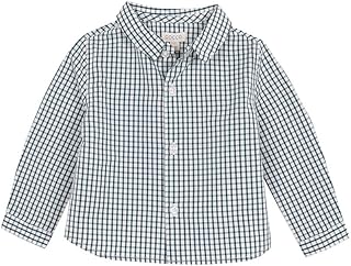 Camisa Minicuadros Cuello Camisero Bebés