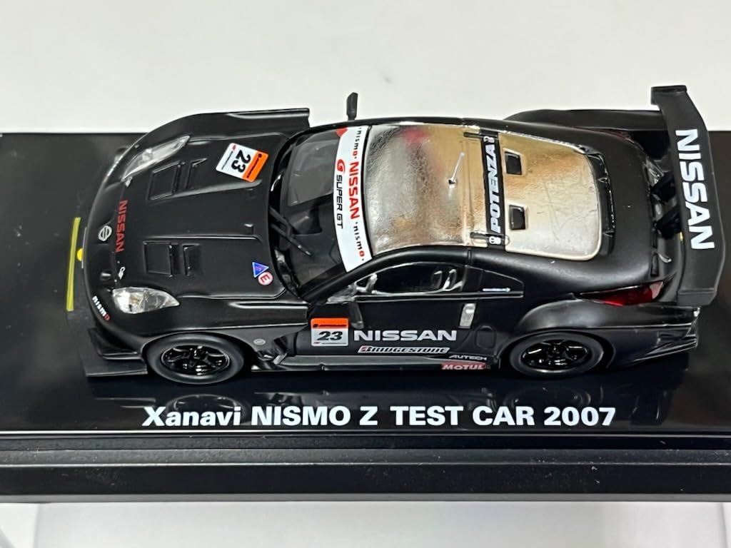 Amazon | 京商 1/64 06581B Xanavi NISMO Z TestCar 2007 | ミニカー
