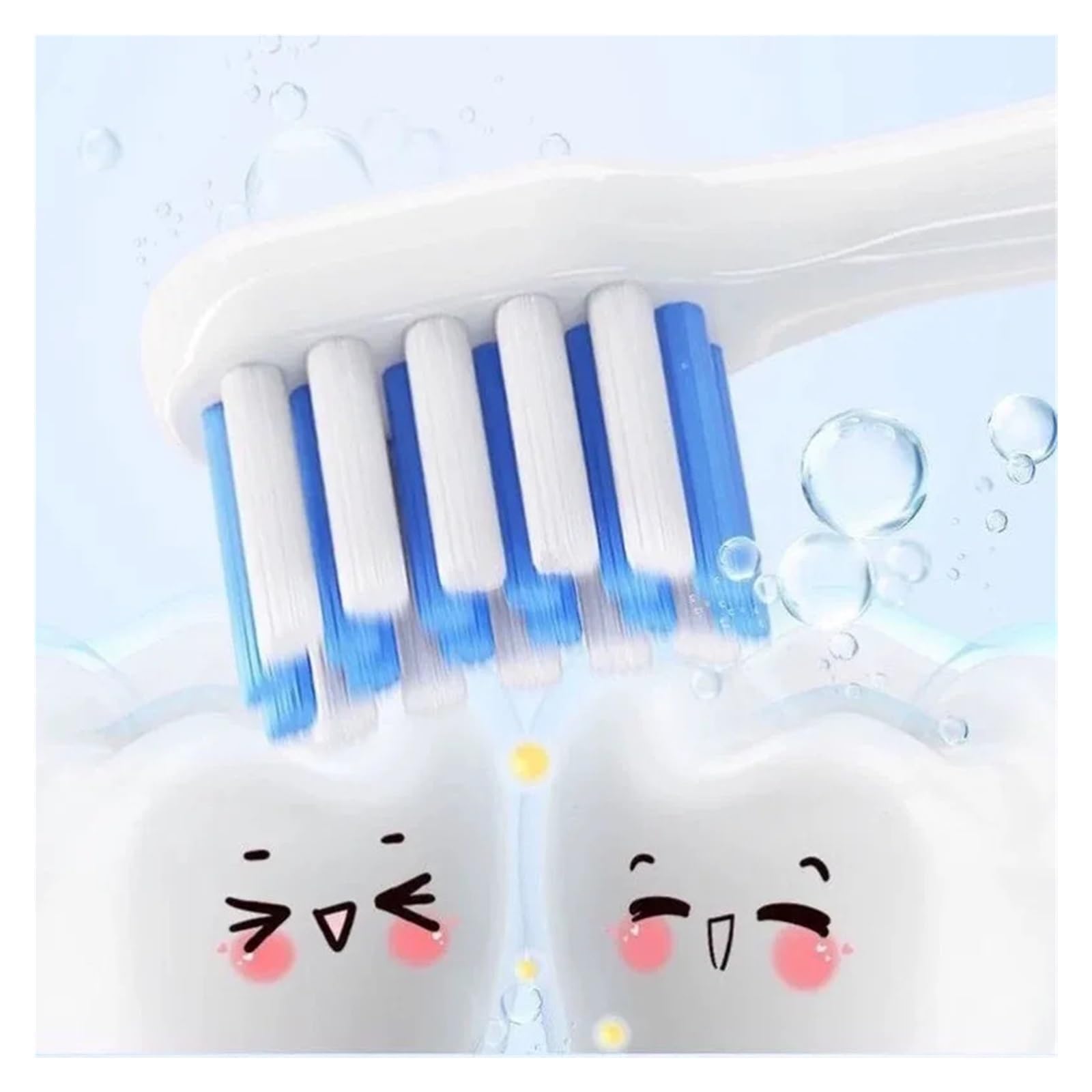 Testine Di Ricambio Per Bambini, Compatibile Con SOOCAS, C1 | MES801, KAISHU, A7, testine di ricambio per spazzolini elettrici per bambini(16PCS)
