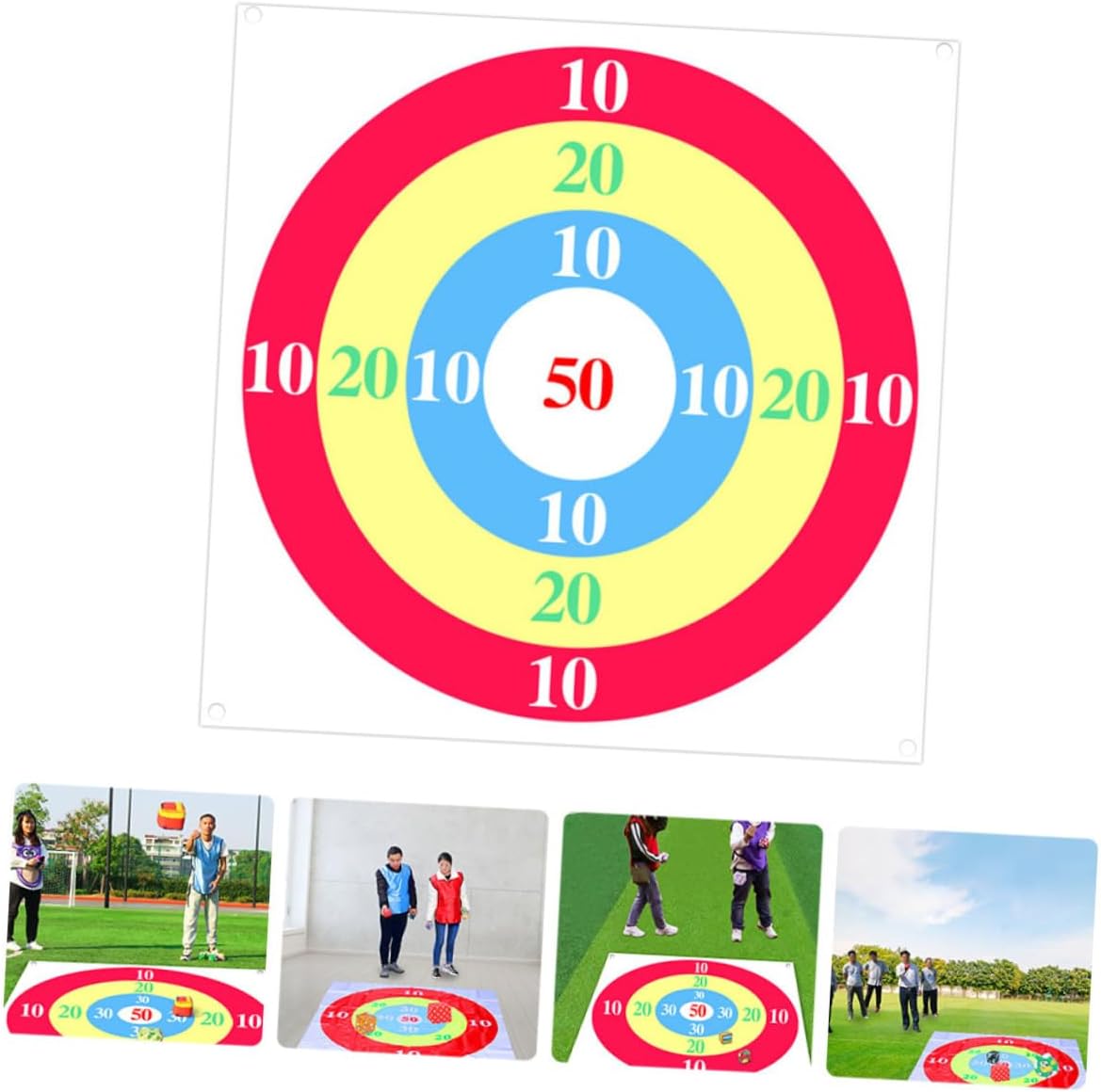 HEMOTON 1pc Outdoor Sandbag Throwing Board Game Kit Interactive Toy for Boys and Girls and Adults Outdoor Fun for Family Gatherings Design for Backyard Play