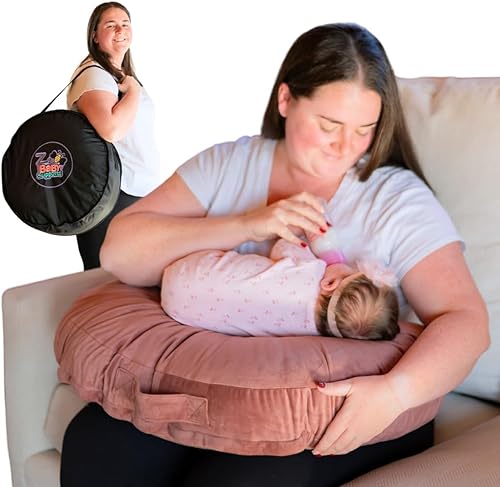 Atención! El nuevo niño en el bloque! La almohada One Z con funda de lactancia integrada que puede guardarse y una bolsa de viaje gratis. Creada por