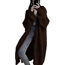 Womens Long Cardigan Sweaters Open Front Oversized Duster with Pocket for Women 2025 Fall Winter Knit Design Coats