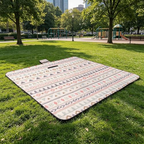 Manta de picnic de 3 capas impermeable y plegable para acampar sin humedad 3
