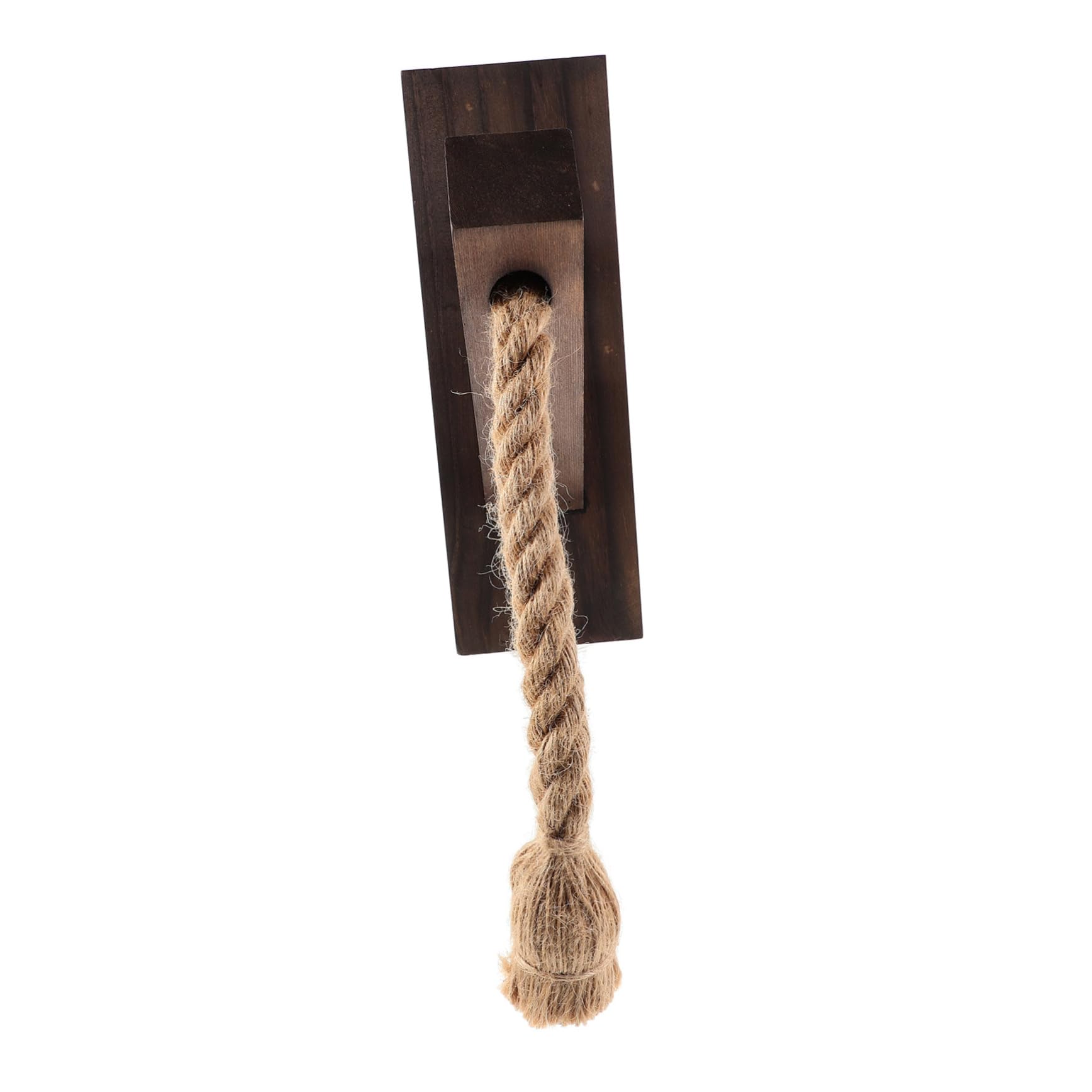 Lámpara de pared rústica KOMBIUDA de madera y cuerda para iluminación de hogar 8