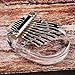 Symmetry Finger Thumb Piano, 8 Key exquisite Finger Thumb Piano, Kalimba Thumb Piano, Finger Piano, Mini Thumb Piano, Piano Gift for Kids Adult Beginne (1pcs,D)