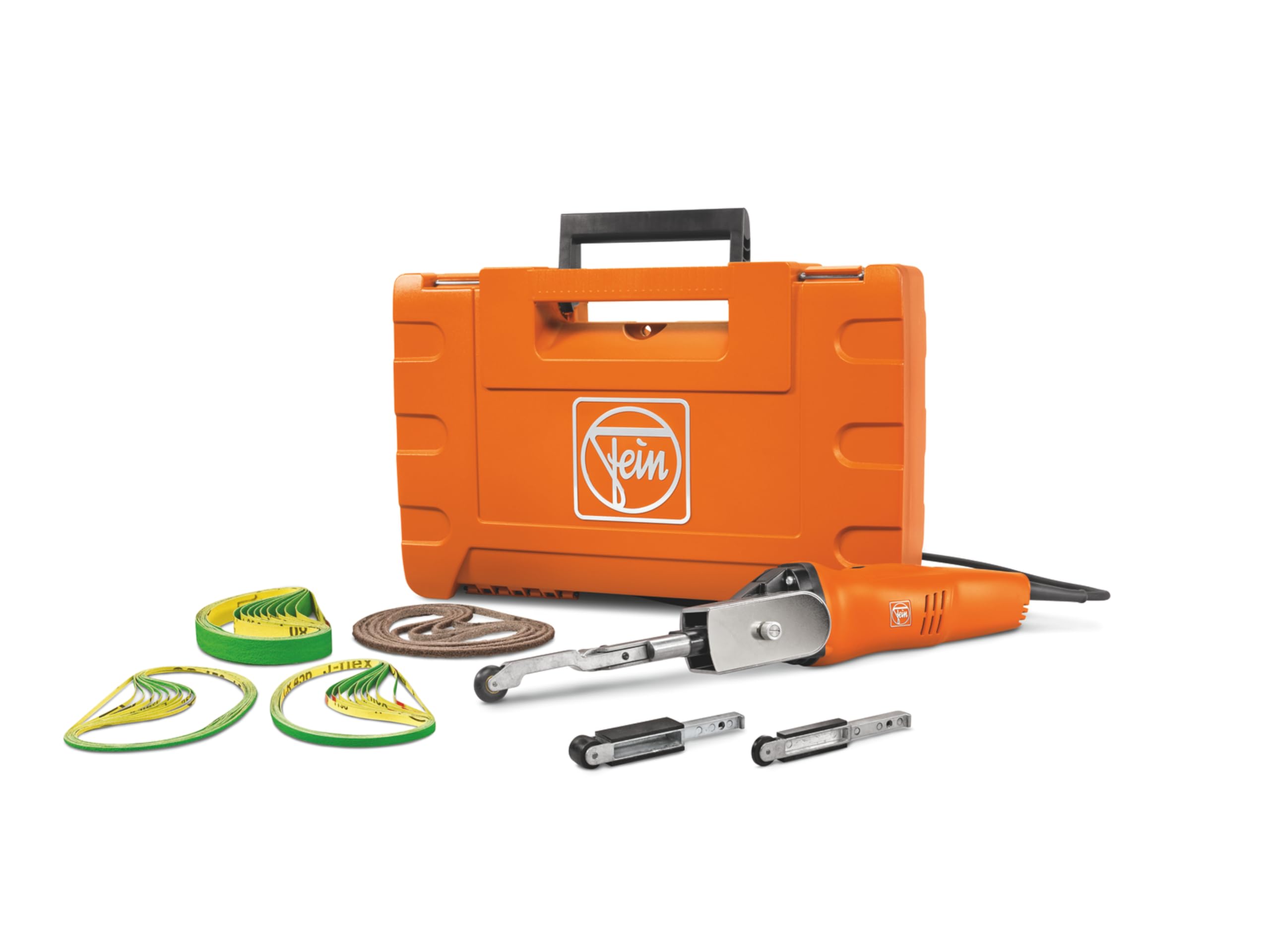 FEIN BF 10-280 E Start Set Bandfeile, 800 W, 230 V, 72280551000, Orange