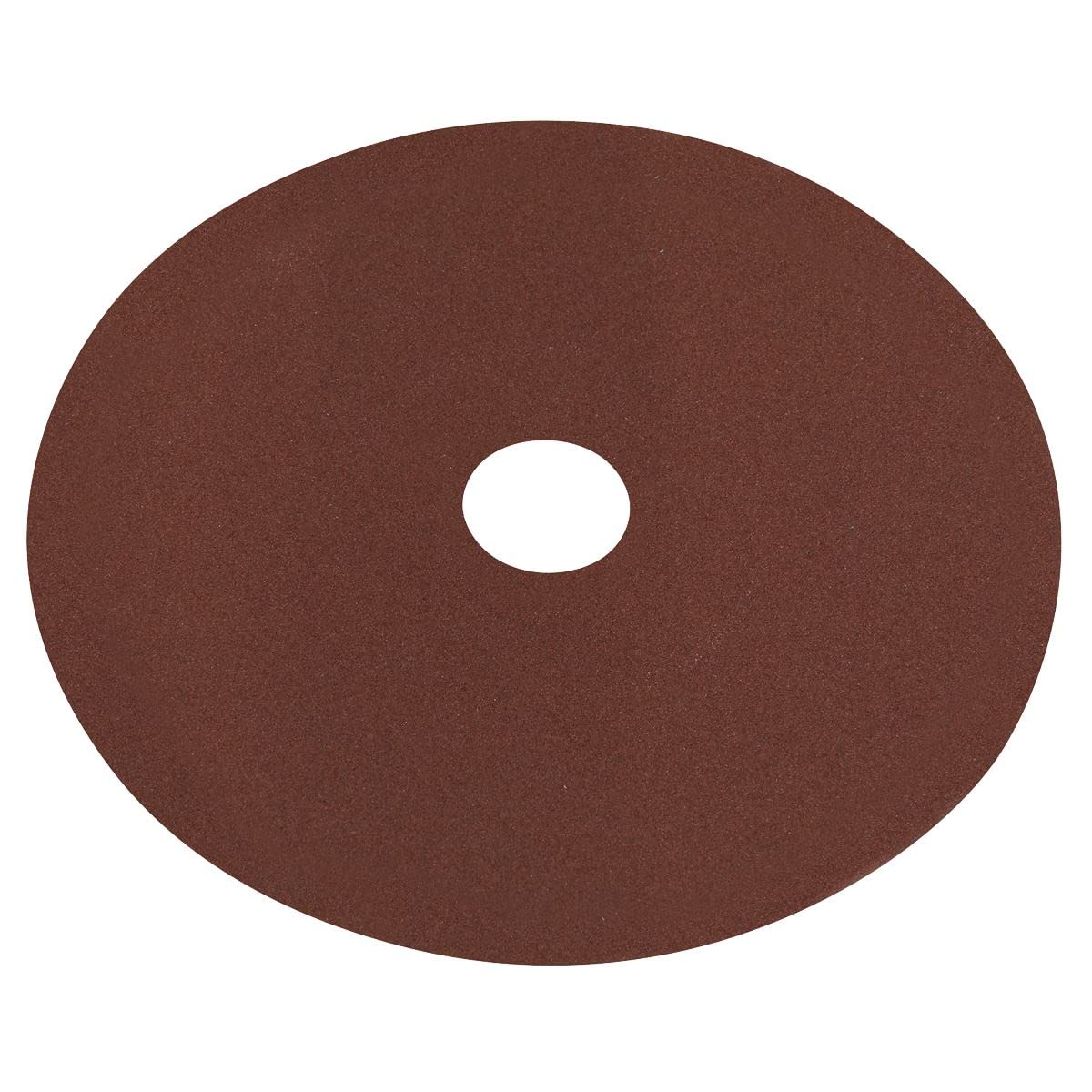 Sealey Fibre Backed Disc �100mm - 120Grit Pack of 25 WSD4120