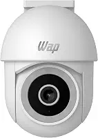 WAP Câmera de Segurança LENS 300, 360° Graus, Áudio Bidirecional com Cancelamento de Eco e À Prova D'Água, 5W 5V
