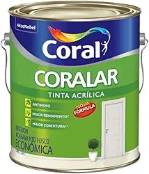 Tinta Acrílica Coralar, Azul Arpoador, 3.6 L, Coral