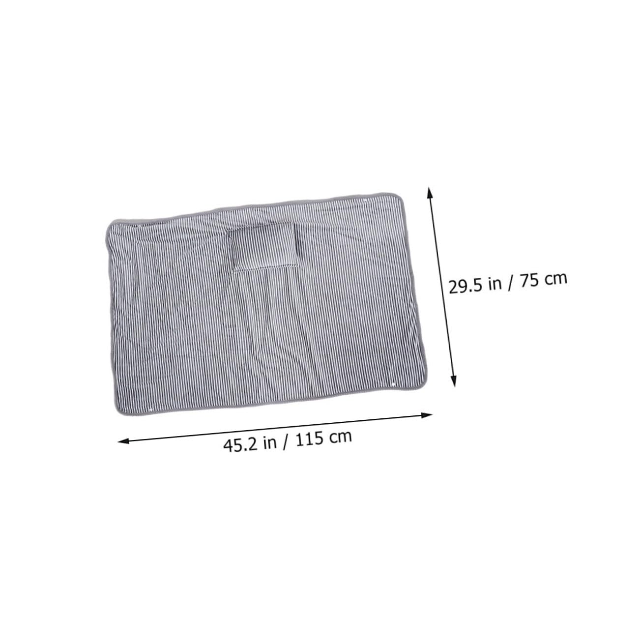 Cabilock Cozy Throw Blanket Soft Electric Blanket Body Blanket Warmer for Office/Bedroom Use