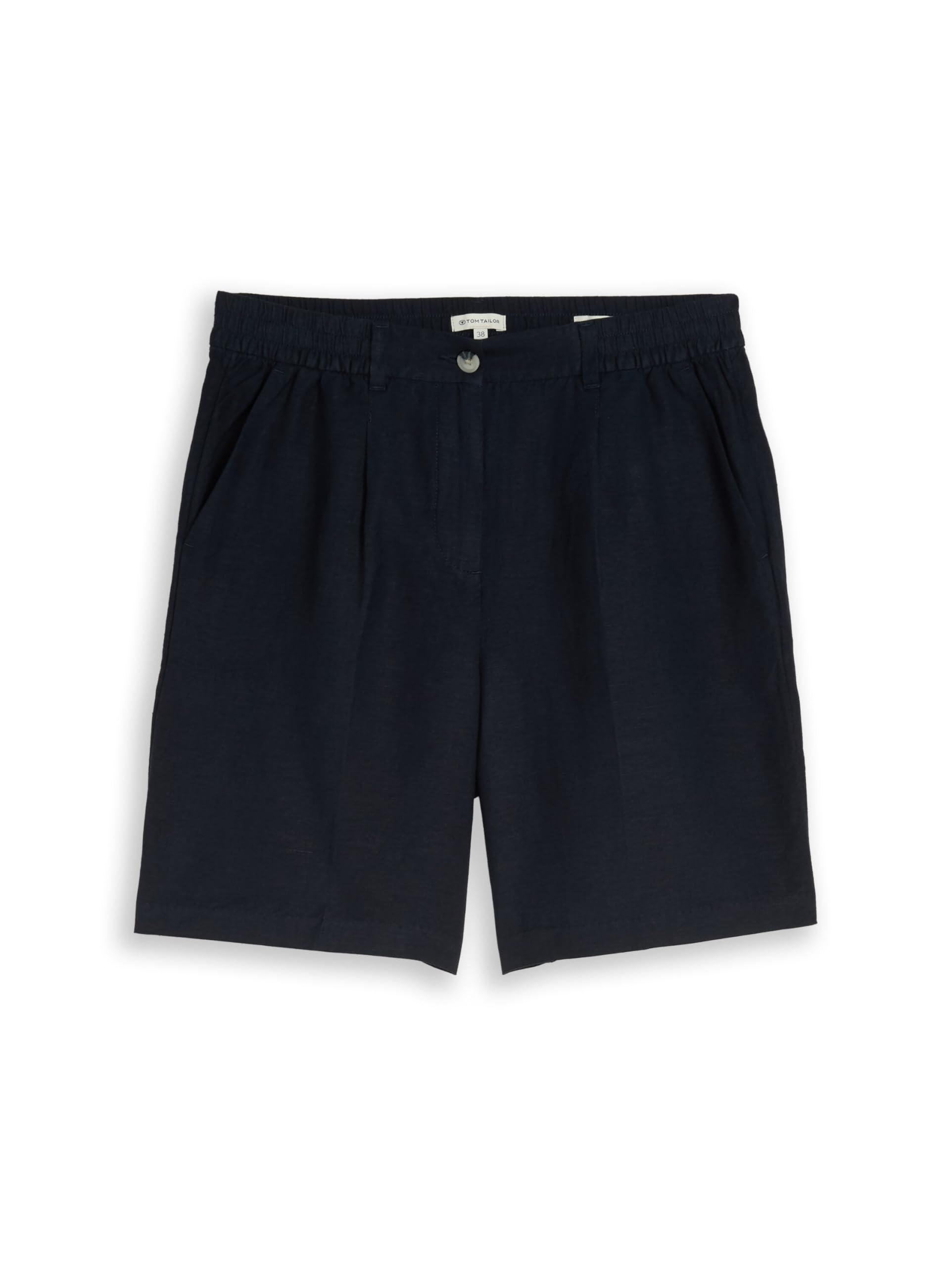 TOM TAILOR Damen Bermuda-Leinenshorts