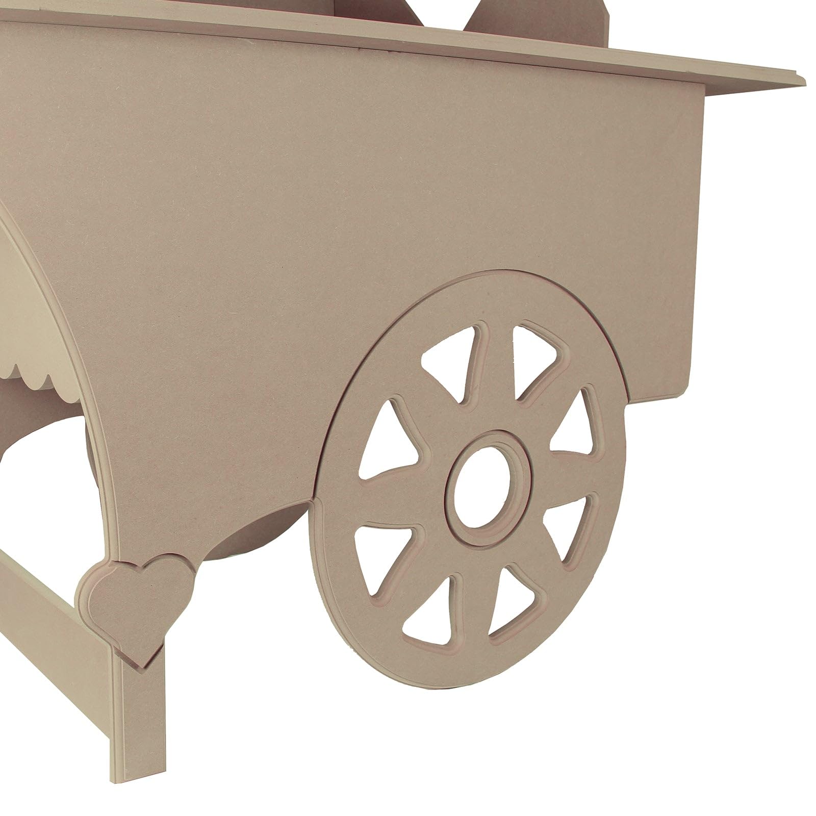 Monster Shop Carrito de Dulces en Madera MDF | 199x133x73cm | Carrito de Caramelos | Expositor de Postres | Accesorio para Bodas | Accesorio para Cumpleaños| Accesorio para Eventos