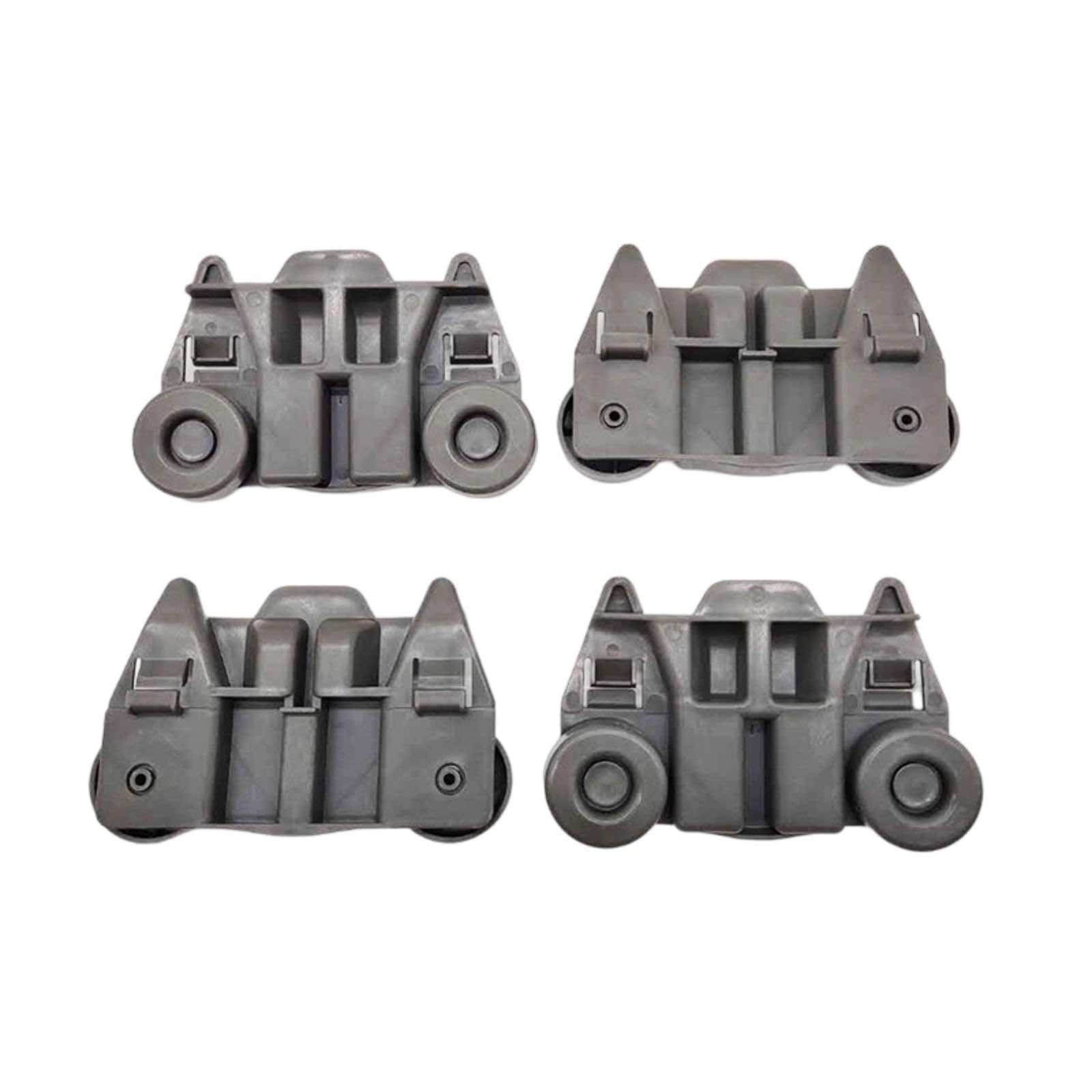 Tsophreniq 4X Dishwasher Disks Replacement Set Permanent ABS Polystyrene Metal Factors Repairs Door Ending Assist Troubles Dishwasher Replacement Disks Twist