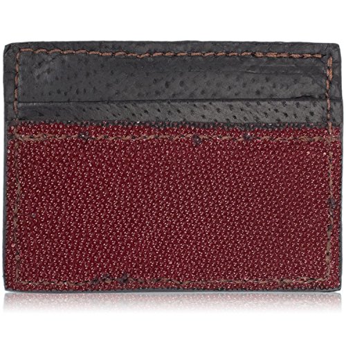 Genuine Stingray Skin Magnetic Money Clip Wallet3