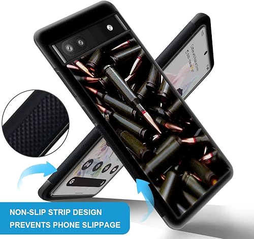 Miniatura 2 de ZHEGAILIAN Funda compatible con Google Pixel 6A, diseño colorido de libélula en la parte posterior, silicona suave, TPU anticaída, antideslizante,