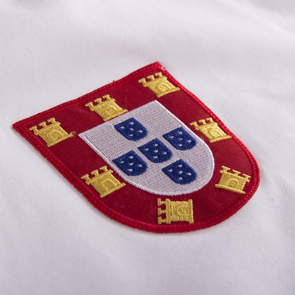 Copa Portugal 1972 Away Retro Football Shirt Camiseta Retro con Cuello de fútbol. Hombre