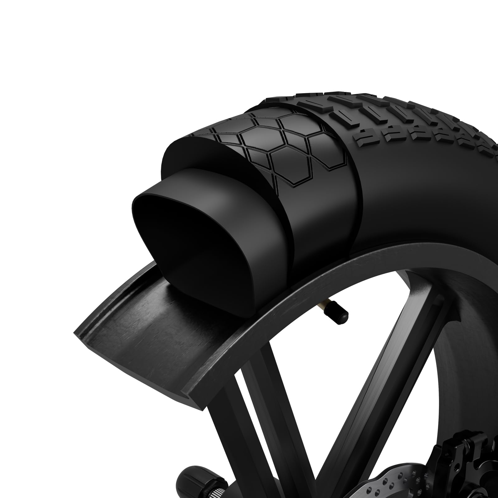 OUXI 20×4.0 Inserto per pneumatici, protezione antiforatura per camere d'aria di biciclette, rivestimento antiforatura per pneumatici di biciclette compatibile con e-bike 20'' ×4.0 mountain bike