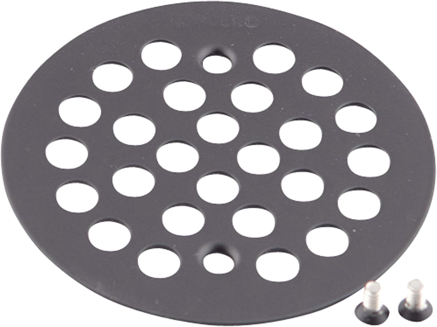 Moen 101663WR 41/4Inch SnapIn Shower Drain Cover, Wrought Iron