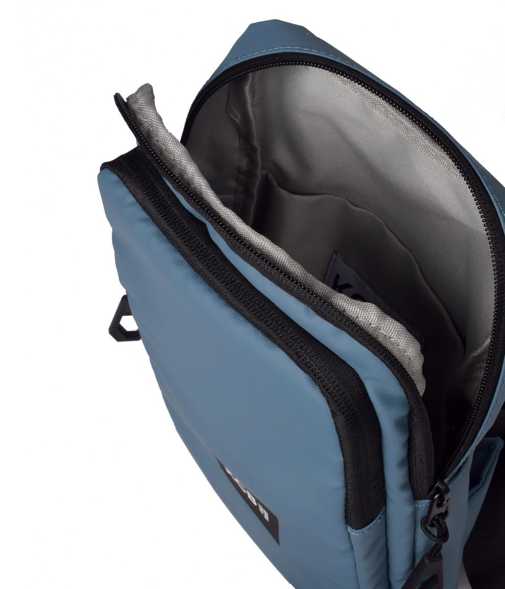 KCB Jamonera de Hombre Skid | Diseño Espacioso y Práctico | Bolsillos Multiusos | Asas Ajustables | 100% Vegano