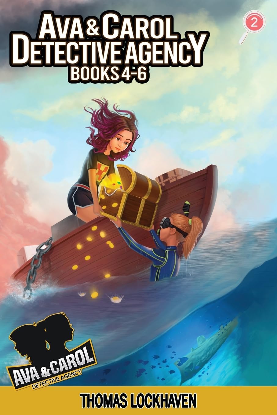 Ava & Carol Detective Agency Series: Books 4-6: A Middle Grade Mystery Series (