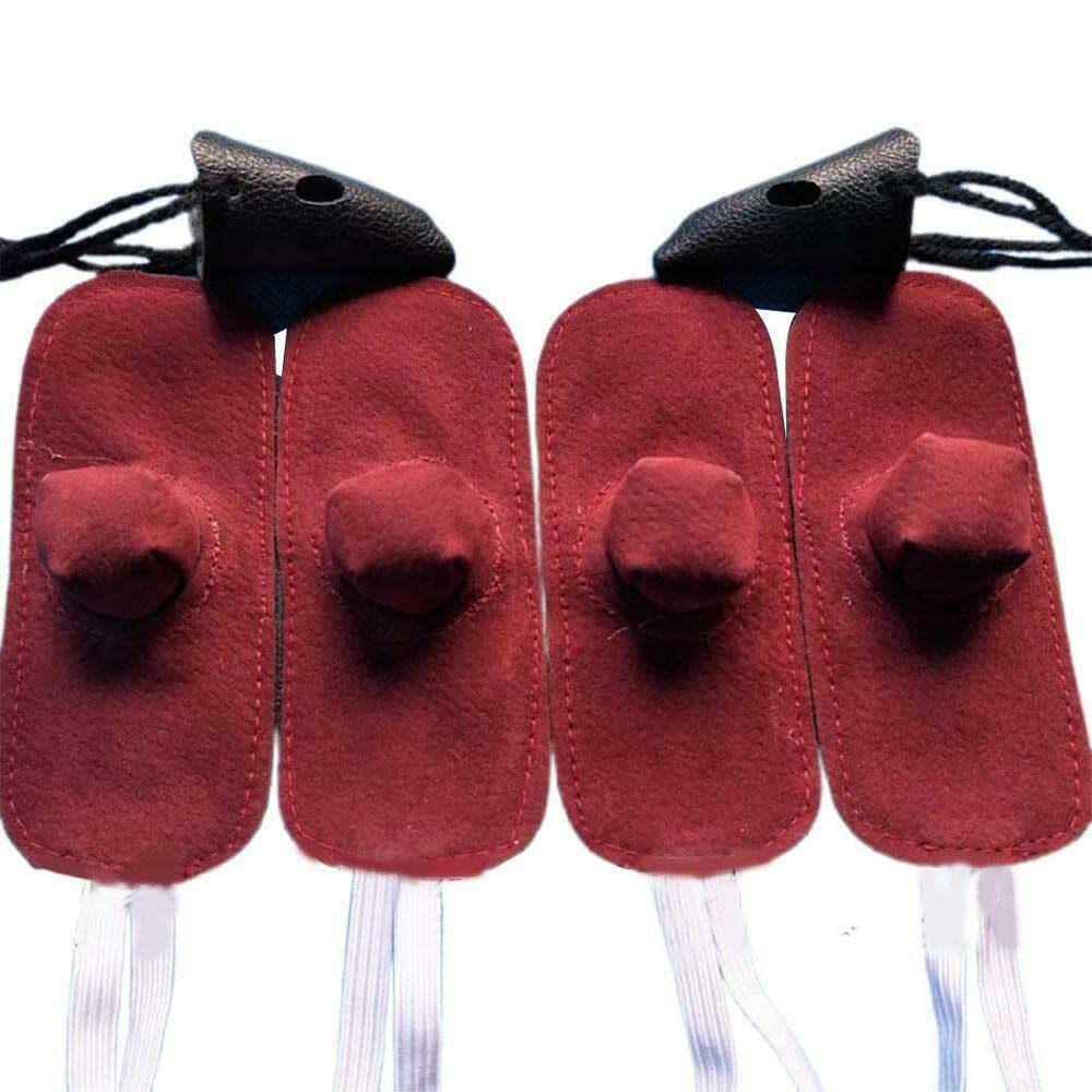 4 pièces coq mitaine Para Gallos poule casque combat Protection animaux de la ferme coqs poulailler accessoires (Color : 4pcs)