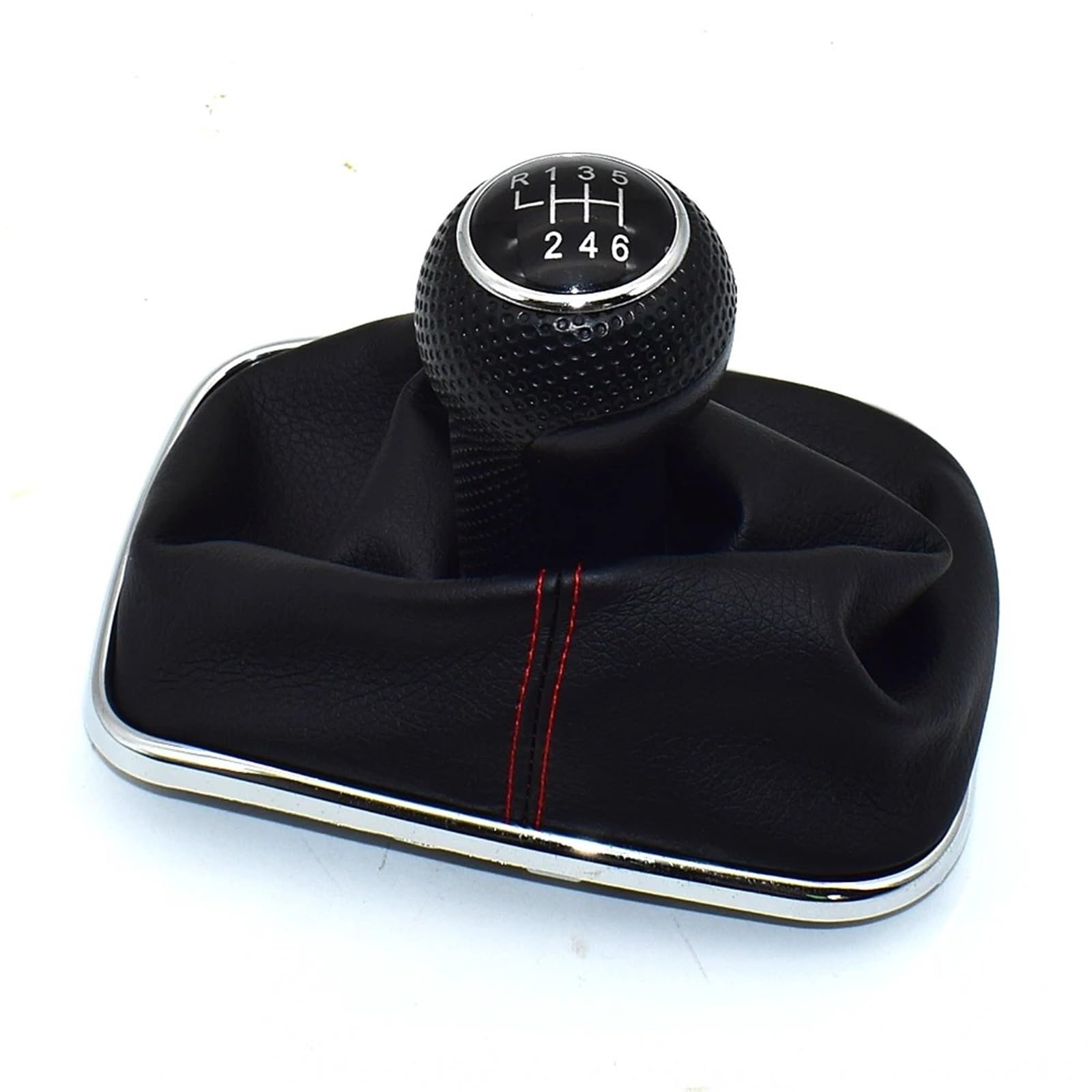 Dufwehr 6 Speed 3 Shifter Knob For Vw For Golf 4 Iv Mk4 For Gti R32 For Bora For Jetta 23Mm 5 6 Speed Blue Frame Gear Shift Knob Lever Gaiter Boot(6 Speed 3)