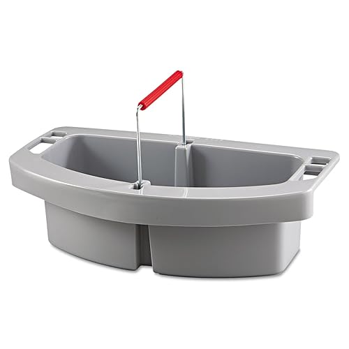 Caddy de limpieza Rubbermaid Commercial, color gris, FG264900GRAY