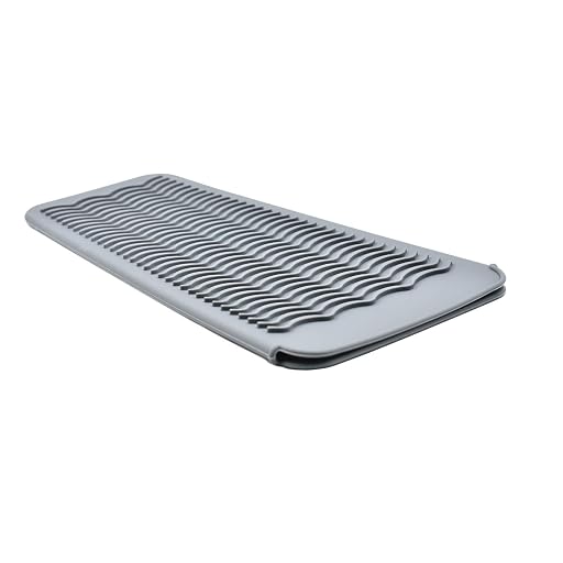 Eono Essentials Silicone Heat Resistant Mat, Grey