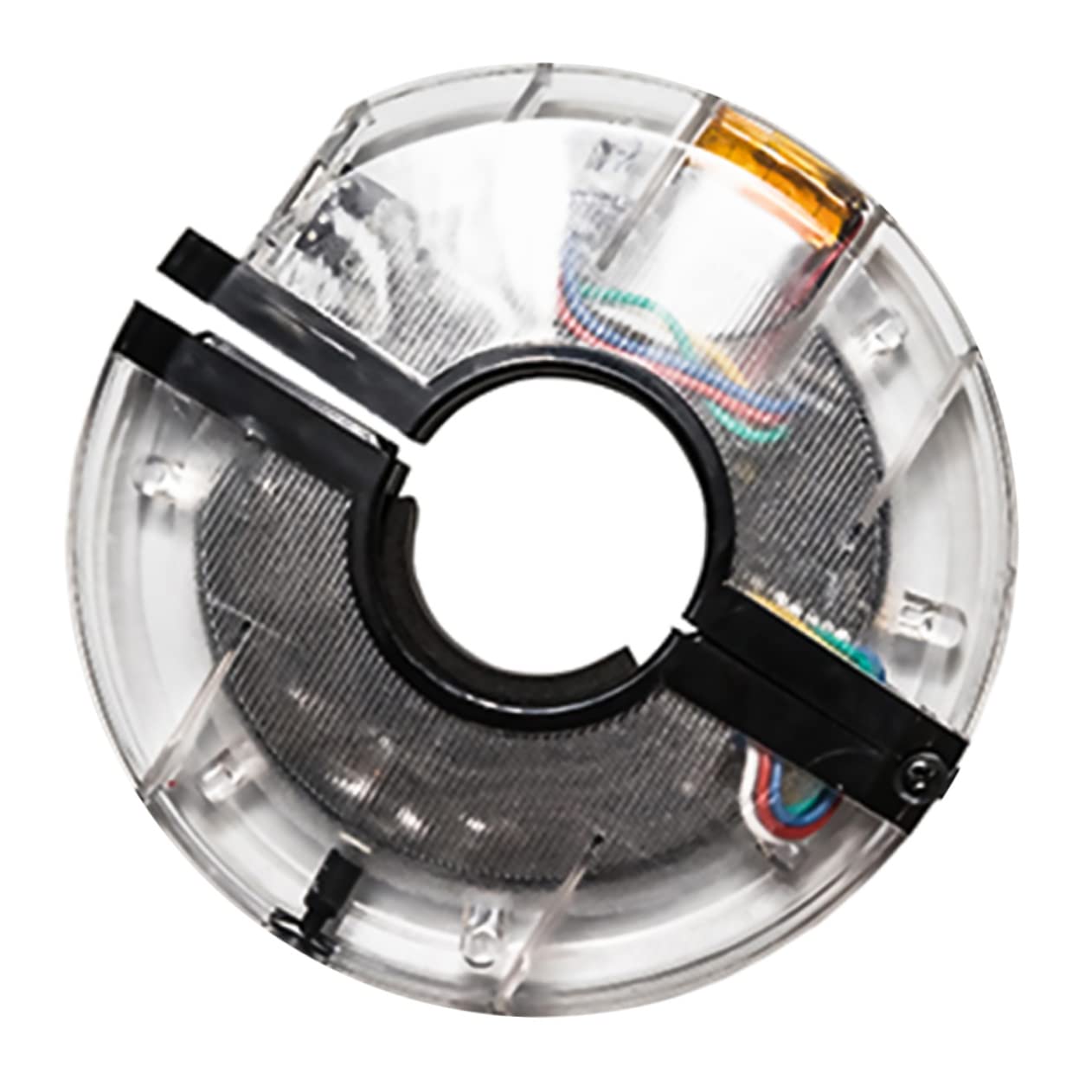 BESPORTBLE LED Bici Impermeabile Spia Ruota di Bicicletta Luce per Bici luci delle Ruote della Bicicletta Auto Spia della Bici mozzi Ciclismo Leggeri plastica Silver