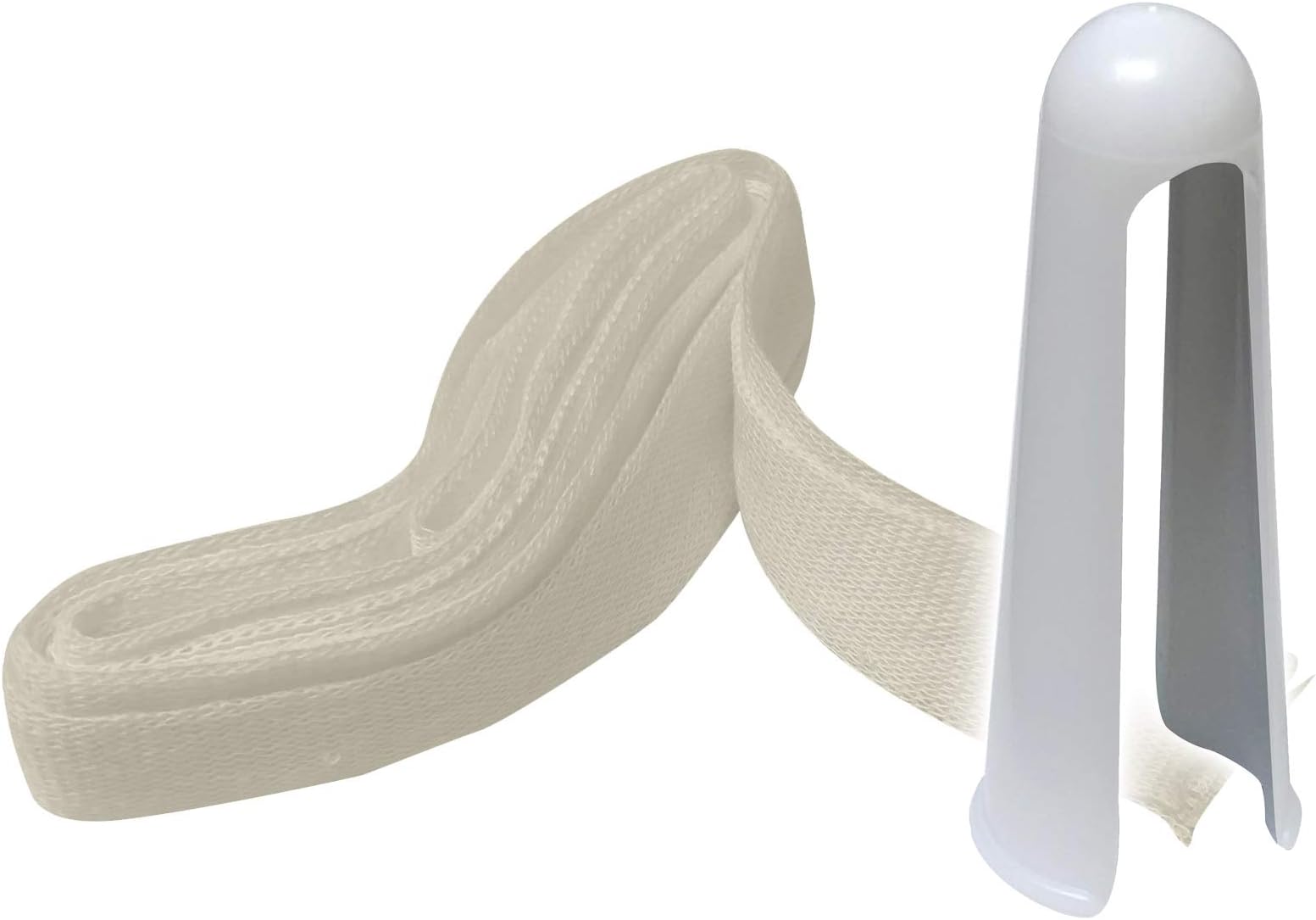 Comfitube Size '01' Tubular Cotton Stockinette Bandage - Unstretched (Flat Diameter Width) 1.5cm - Ideal for Fingers and Toes - 2m Length + Applicator