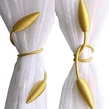 1 Pair magnetic Curtain Tiebacks Clips Hanging Belts Buckles Curtain Strap Holders Decorative 1 زوج ماسك ستائر يغلق بمغناطيس أحزمة معلقة أحزمة أبازيم حاملي أحزمة الستائر الزخرفية