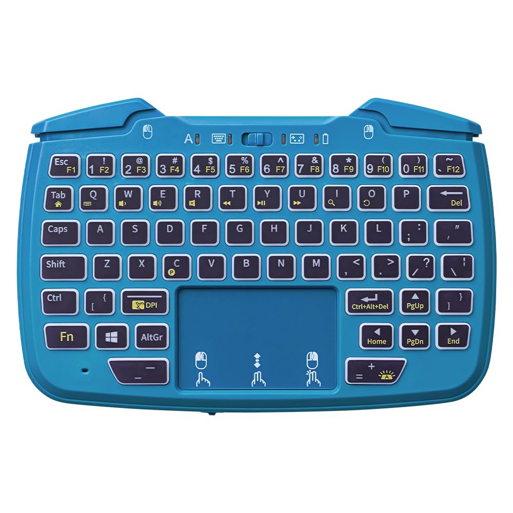 FUNDIAN X1 CookieRun - Controlador de juego Bluetooth con teclado y mouse, edición limitada, mando a distancia inalámbrico compatible con smartphone, laptop, tablet, PC, iPhone, iPad, Nvidia Shield TV