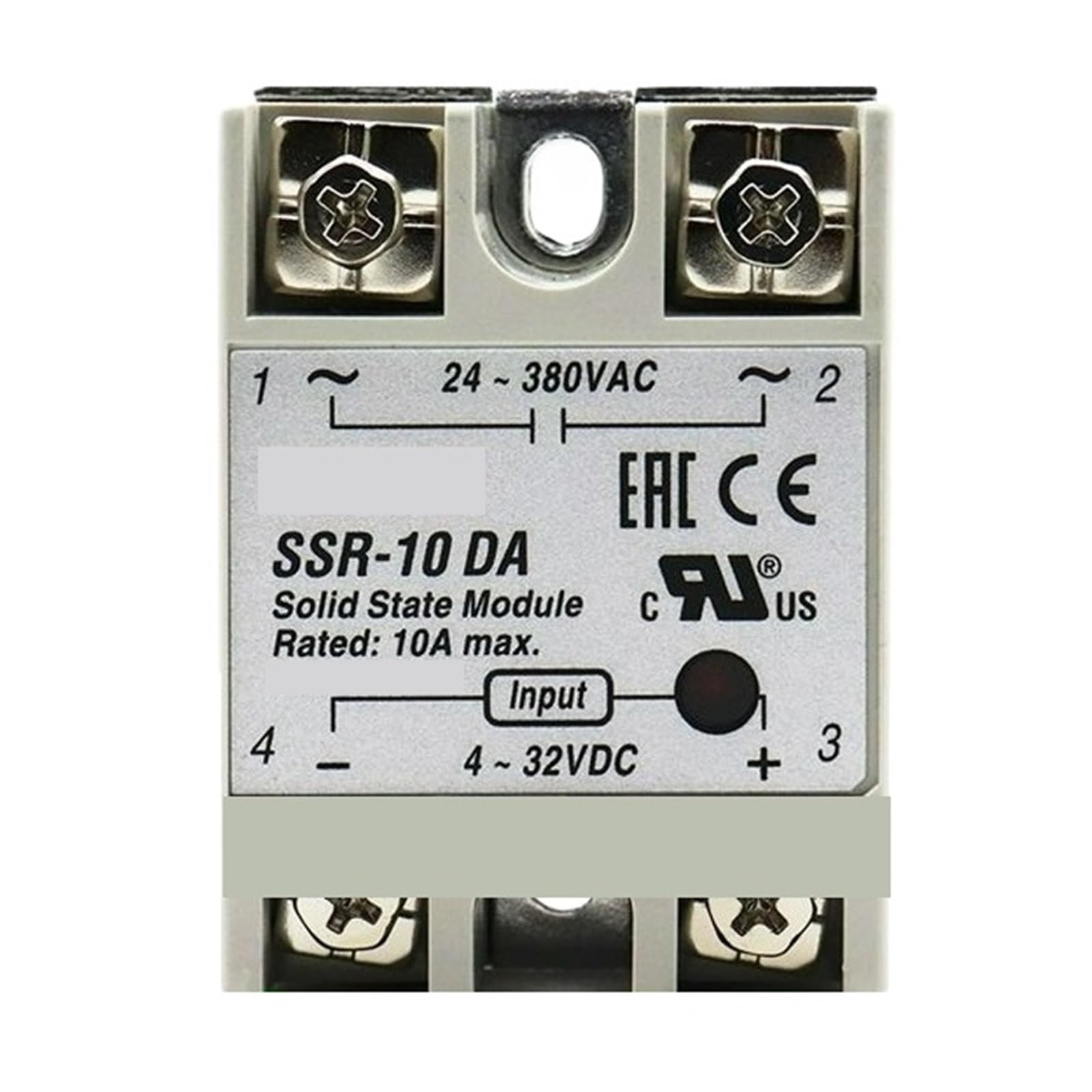 Relais statique SSR-25DA Relais électronique AC 25A pour régulateur PID et chauffage