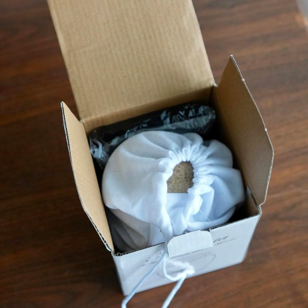 Wooden Cremation Urns for Human Ashes - Decorative Urn for Ashes for Women & Men - Handcrafted Burial and Funeral Urn with Carving 6'' - Image 4