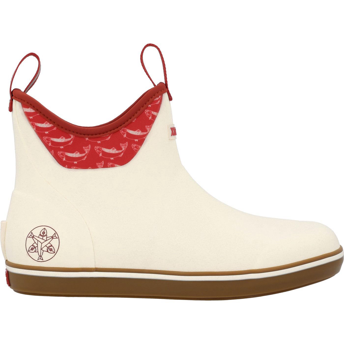 XTRATUF Women's Salmon Sisters Ankle Deck Boot