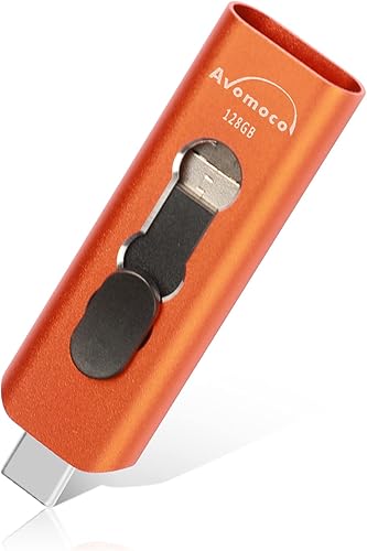Miniatura 10 de Avomoco 3.1 128 GB 3 en 1 de alta velocidad OTG Pen Drive para teléfonos Android con micro tipo CUSB C Puertos, Photo Stick para teléfonos Android