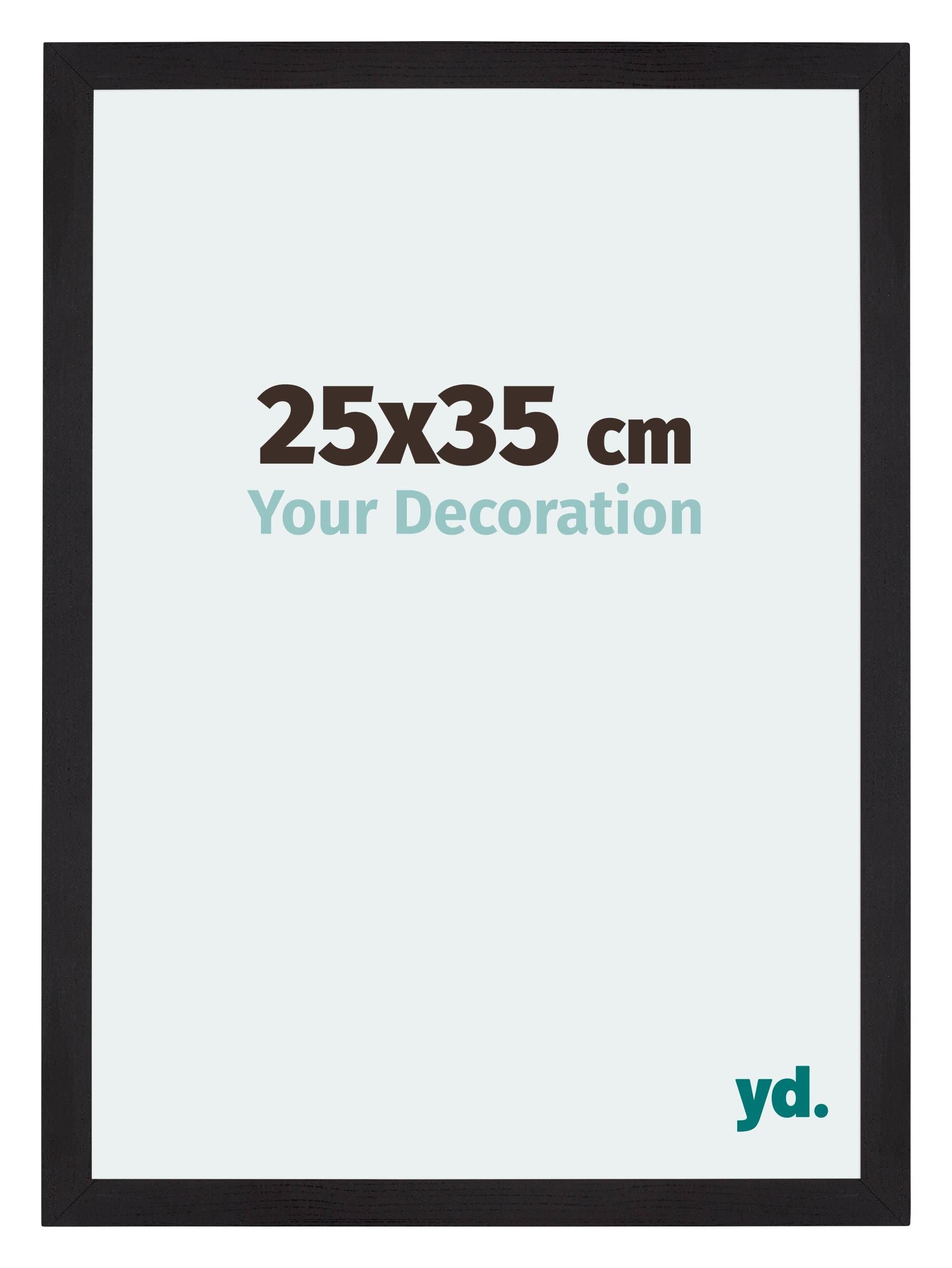 Your Decoration - Puzzle frame 25x35 - Black Woodgrain - Puzzle frame 500-1000 Pieces - MDF Photoframe - Mura — image 1