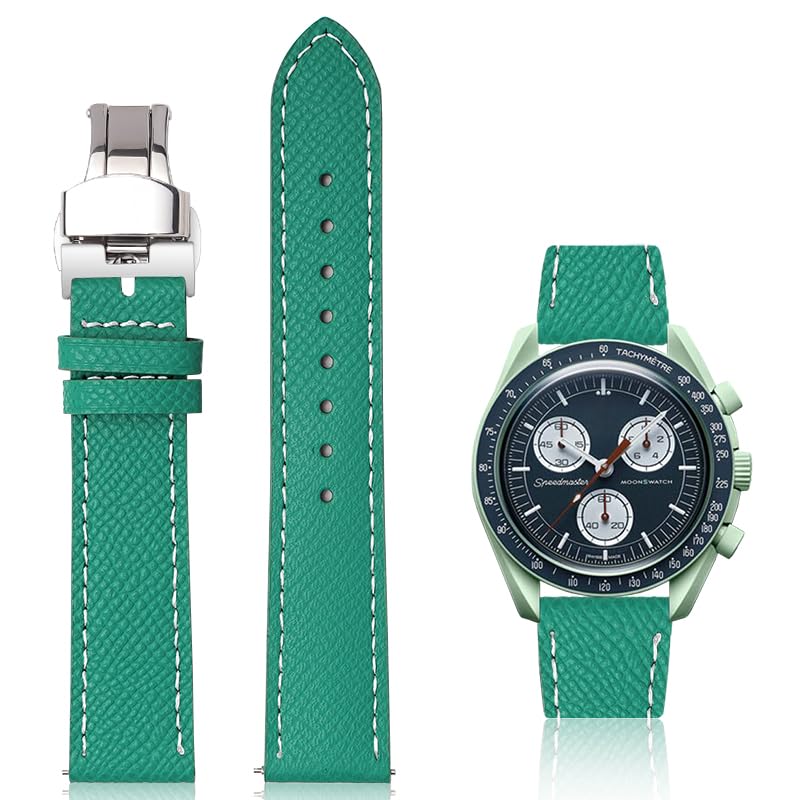 Bracelet rapide Omega Speedmaster en cuir pour remplacer le nylon usé