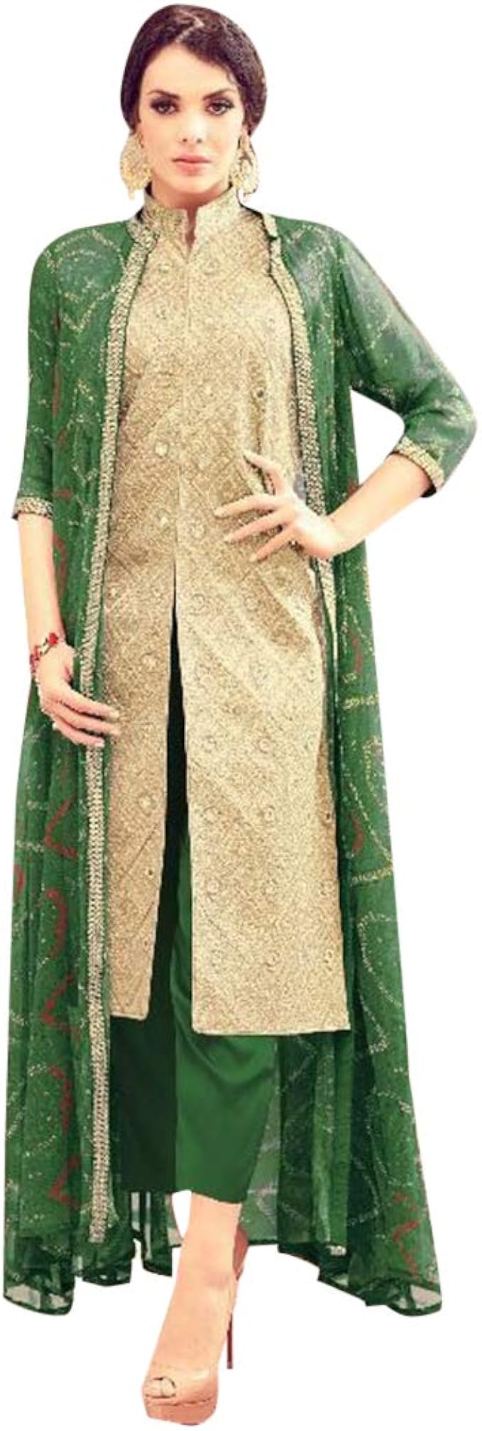 long jacket suit design