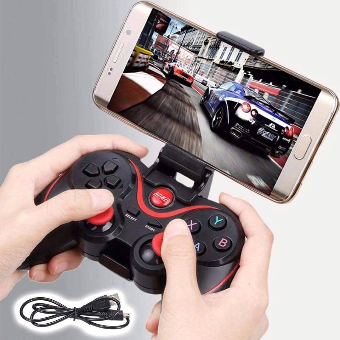 GRAND CLASSIC Wireless Gaming Controller Joystick Support for Android Phone Smart Box Smart TV & X3 Bluetooth Gamepad Controller Handle for Smartphone Bluetooth Wireless (Not Supporting iOS) (B0CQJXPCQV) Amazon Price History, Amazon Price Tracker