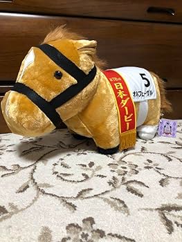 Amazon.co.jp: オルフェーヴル ぬいぐるみ サラブレッド