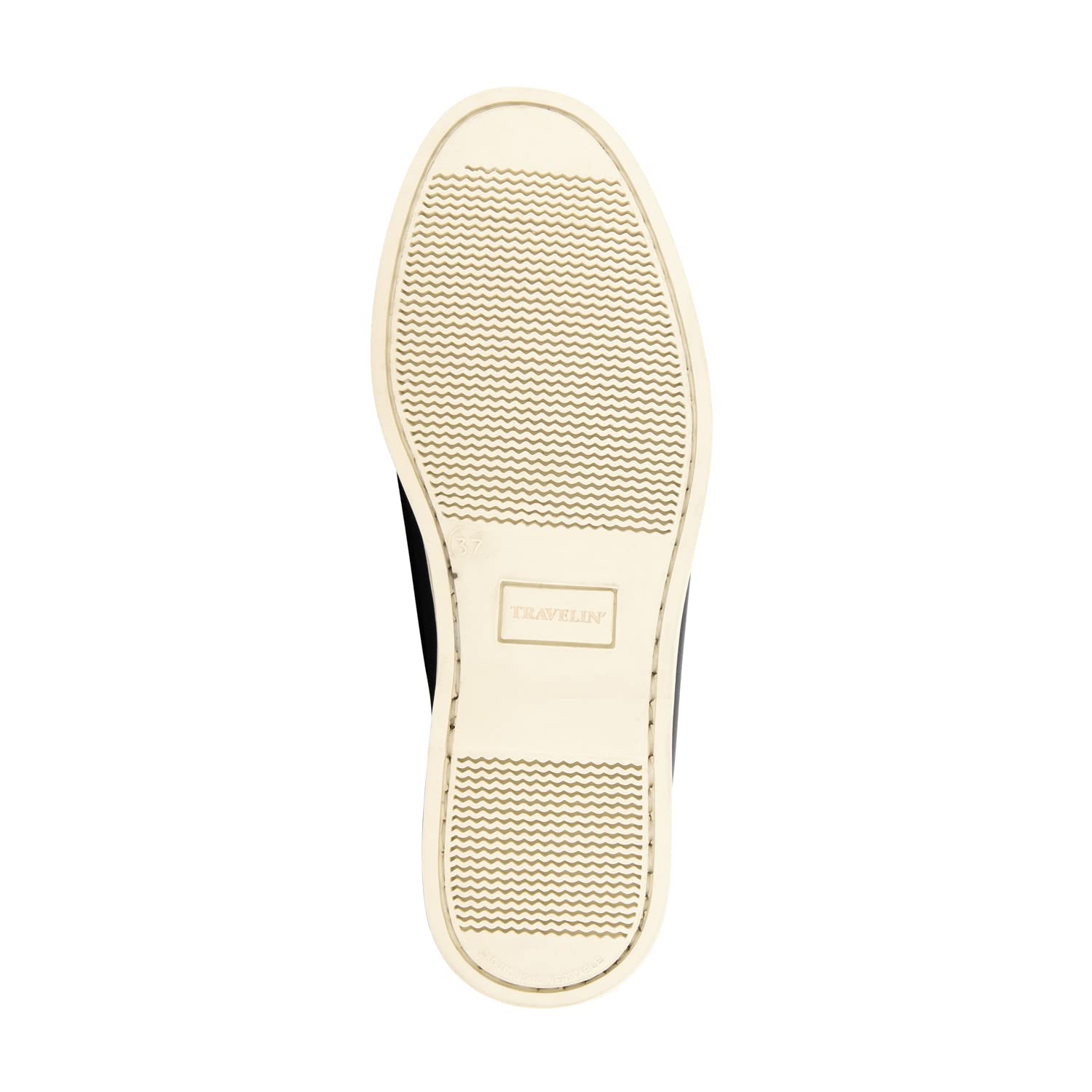 Travelin' Damen Exmouth Lady Slip On Nautical Leder Sommerschuhe - Blau