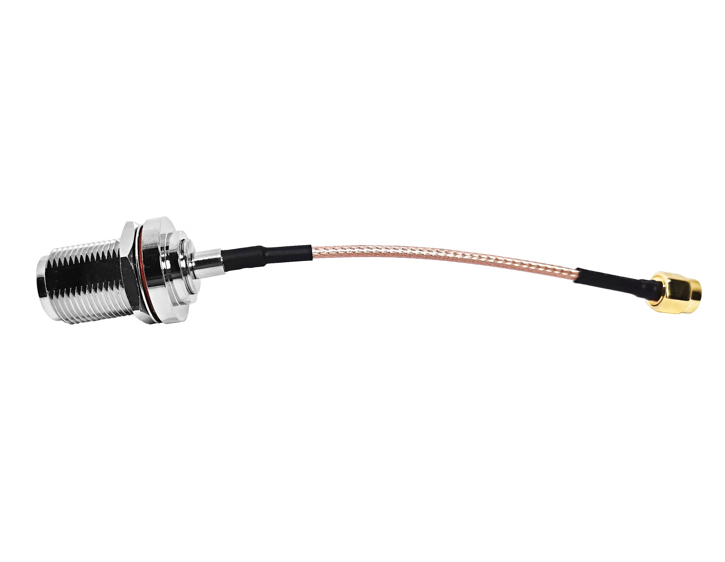 Câble d'extension étanche à faible perte RG142, cavalier Coaxial 50 Ohm for amplificateurs de Signal cellulaire et répéteurs WiFi, 1 pièce