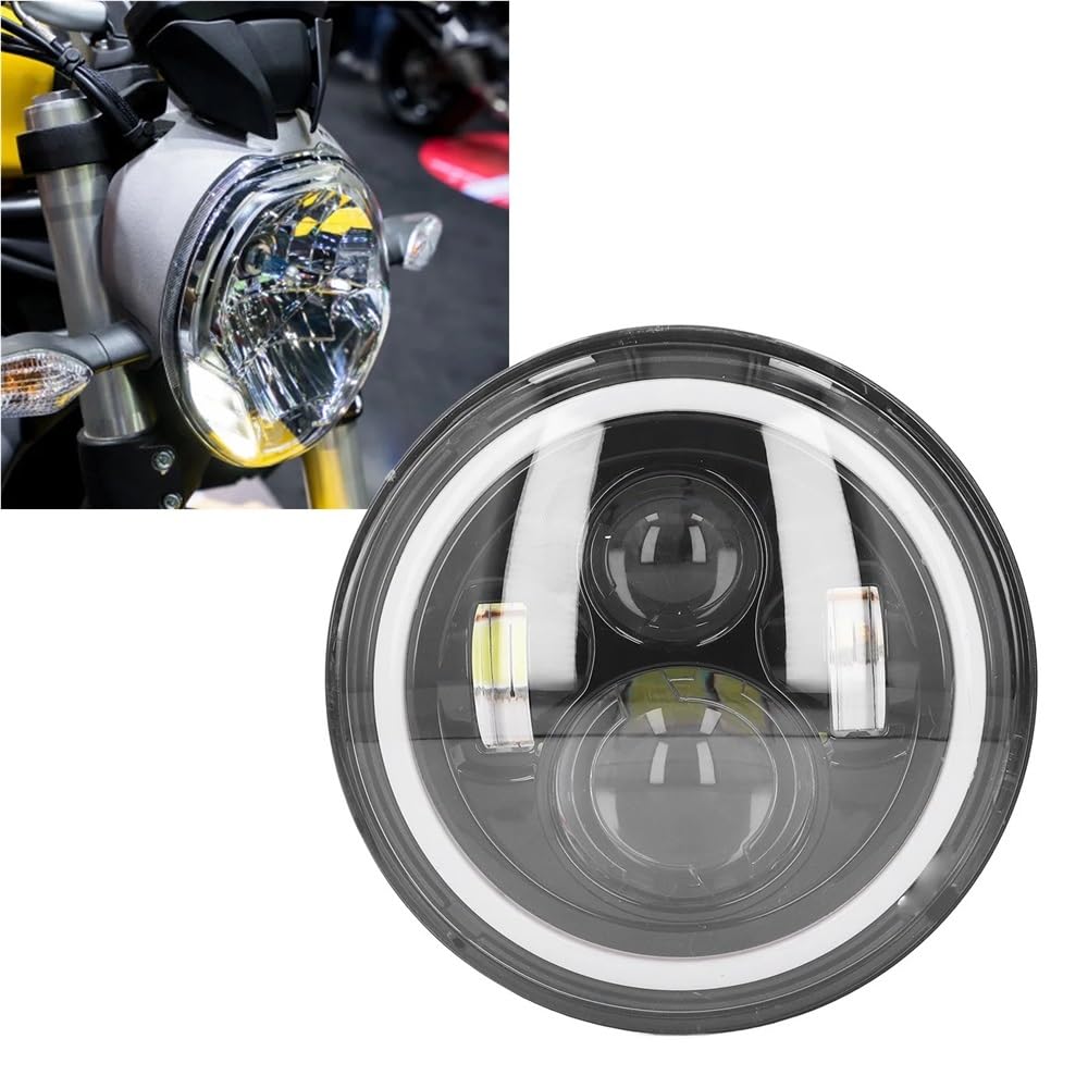 Faro Lavoro Faro universale per moto da 7 pollici 6000K