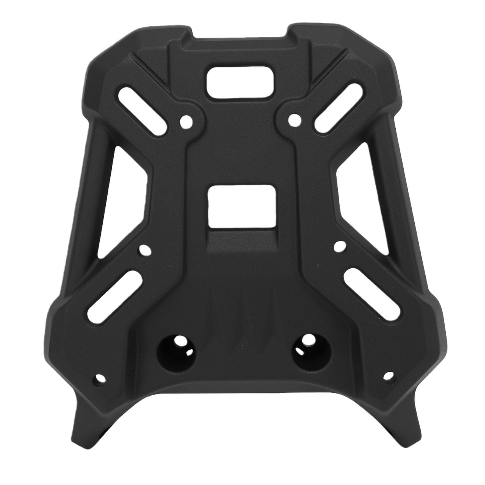 Portapacchi Posteriore per Moto, Resistente Supporto per Bauletto in Lega di Alluminio per Viaggiatori ZONTES 368G, Design Nero Leggero