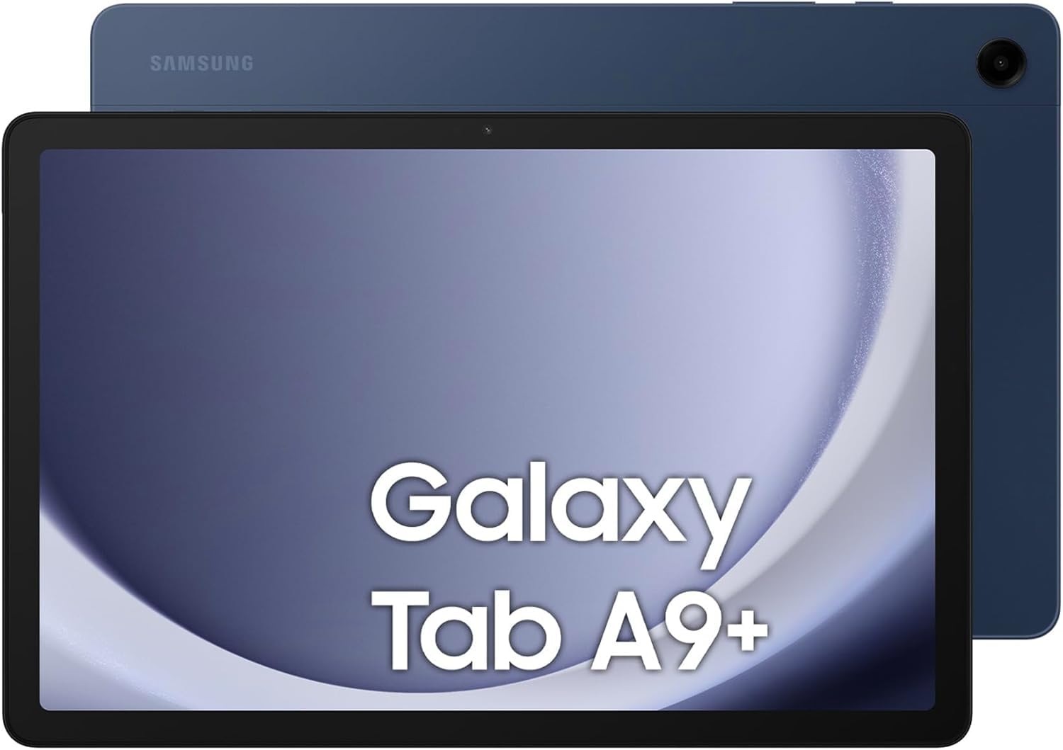 Samsung Galaxy Tab A9+, Display 11.0" TFT LCD PLS, 5G, RAM 8GB, 128GB, 7.040 mAh, Qualcomm SM6375, Android 13, Navy, [Versione italiana] 2023