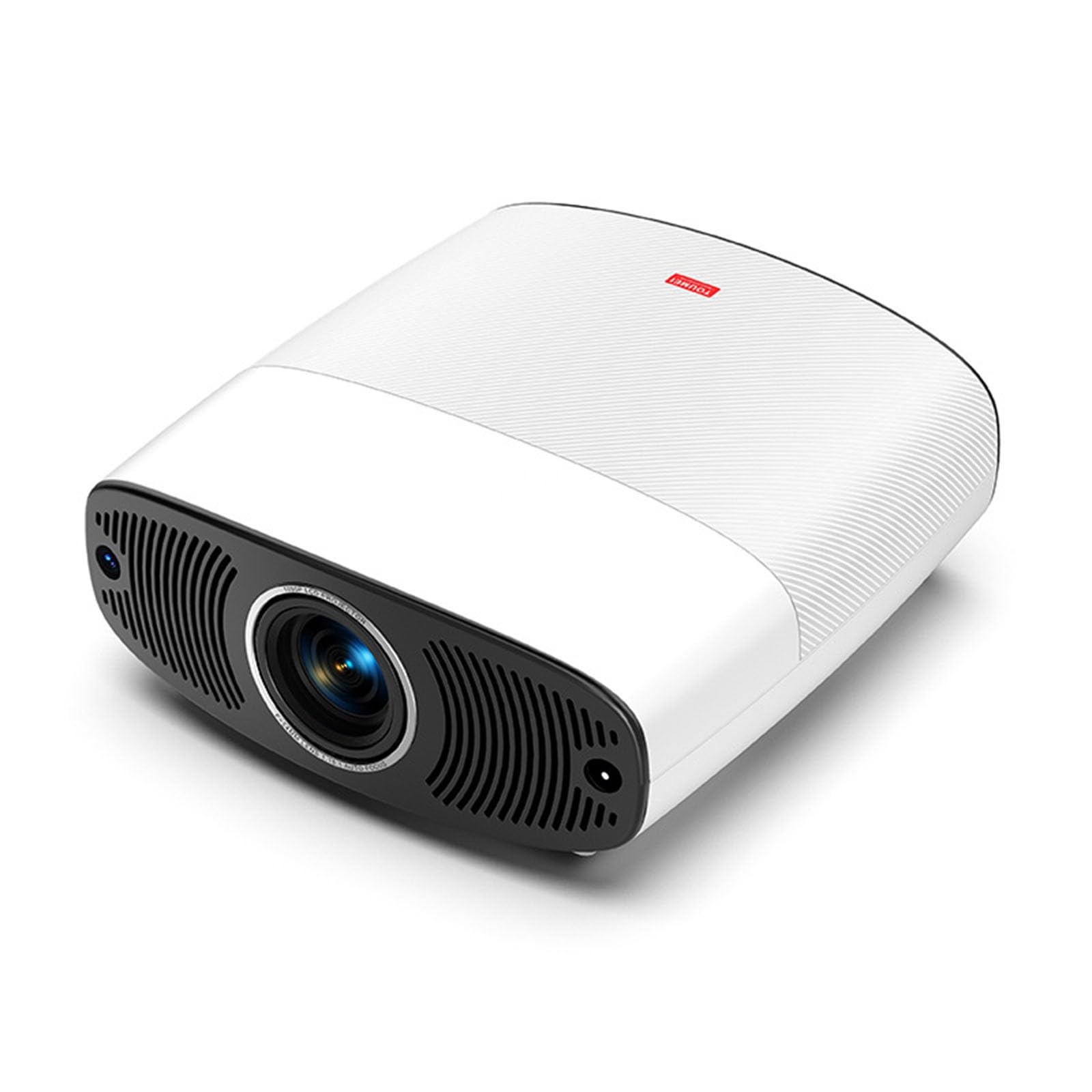 Mini Proiettore Portatile,Videoproiettore 4K Per Esterni/Home Cinema,Correzione Trapezoidale Focus Elettrico Videoproiettore Compatibile Con Smartphone/PC/HDMI/USB A