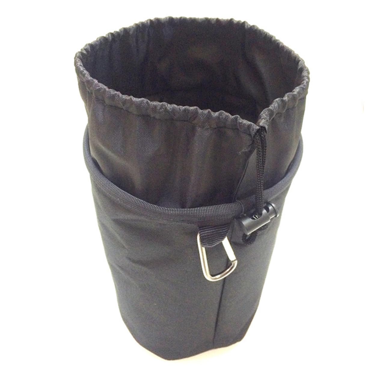 Bolsa de Almacenamiento de Ropa Sucia Negra de Tela Oxford con Gancho